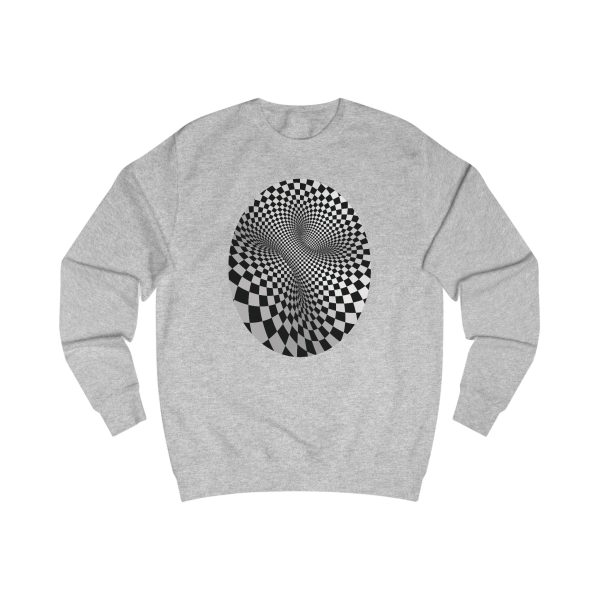 Unisex Sweatshirt: Diatom Check - Image 6