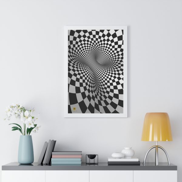 Framed Poster: Cyclide Check - Image 4