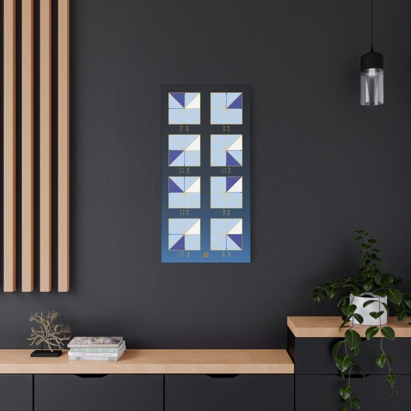 Large Canvas (1.25"): Square Symmetries - Image 3