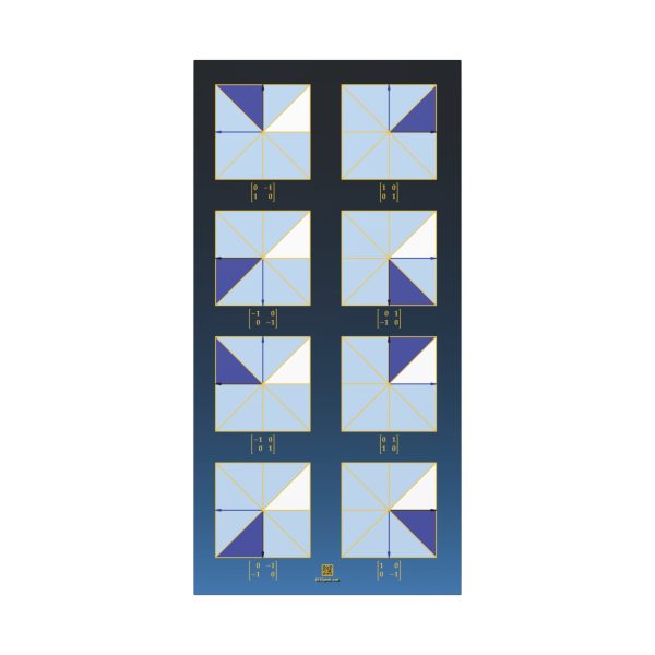 Large Canvas (1.25"): Square Symmetries
