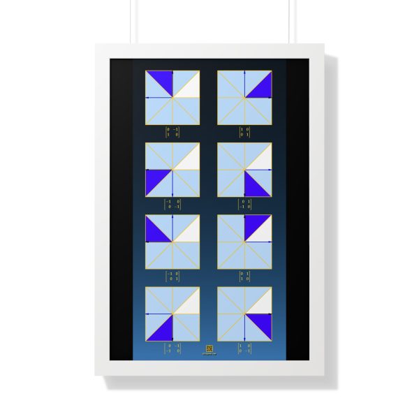 Framed Poster: Square Symmetries - Image 3