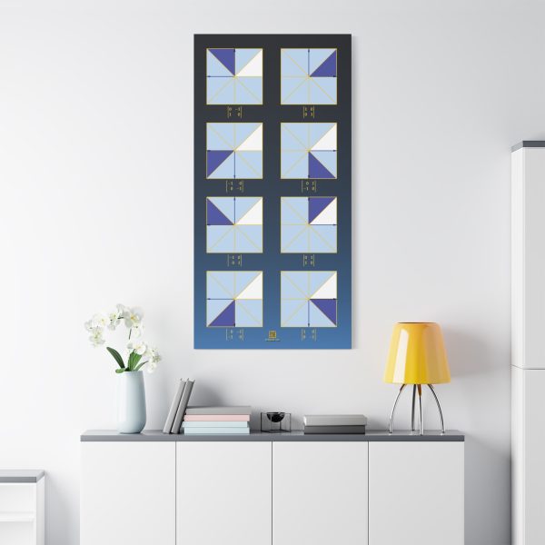 Large Canvas (1.25"): Square Symmetries - Image 8