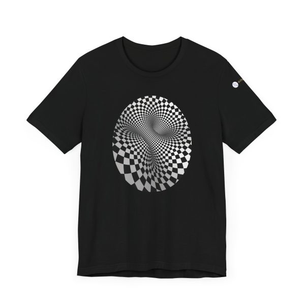 Unisex Tee: Cyclide Check - Image 4