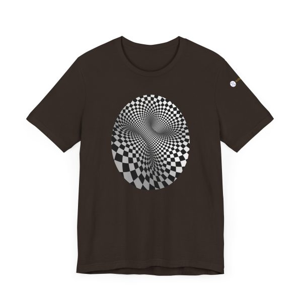 Unisex Tee: Cyclide Check - Image 3