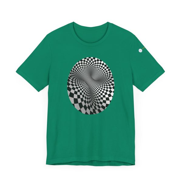 Unisex Tee: Cyclide Check - Image 6