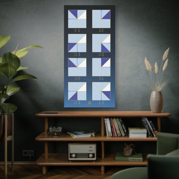 Large Canvas (1.25"): Square Symmetries - Image 10