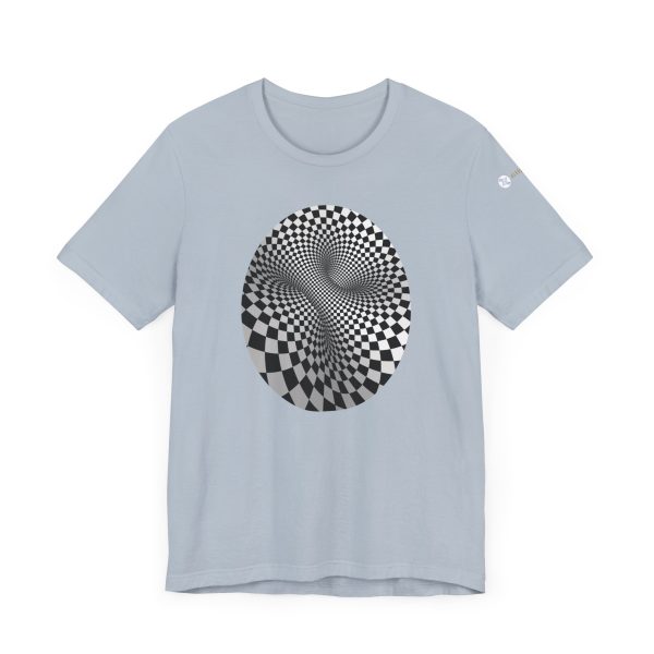 Unisex Tee: Cyclide Check - Image 7