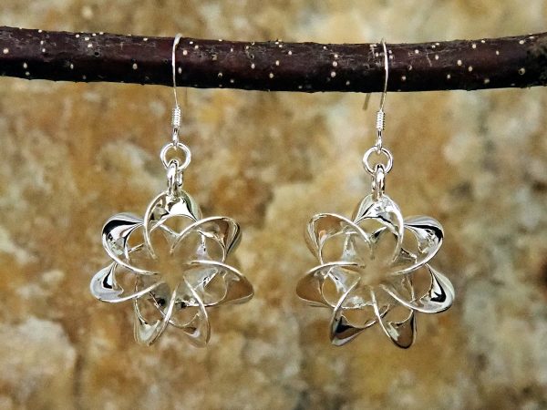 Anemone Silver Earrings
