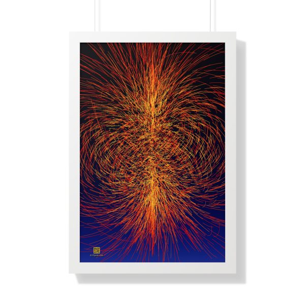 Framed Poster: Twistor Sparks, Warm - Image 3