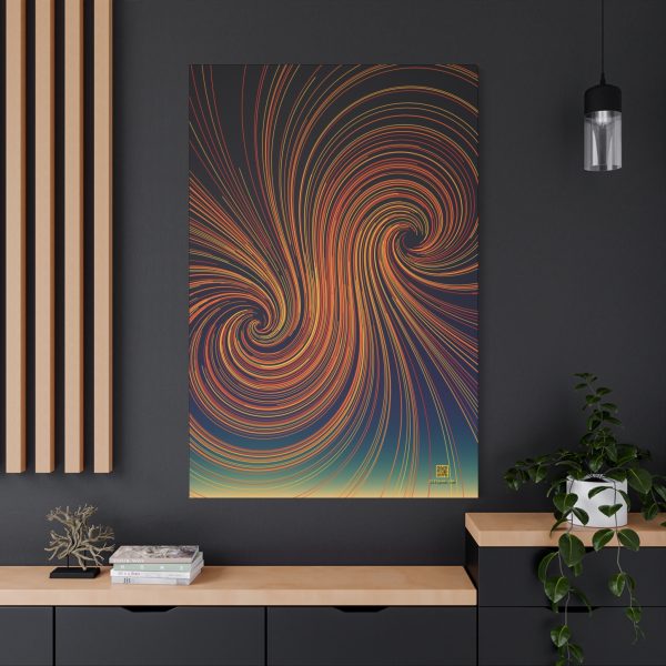 Large Canvas (1.25"): Polar Orbits, Dusk - Image 12