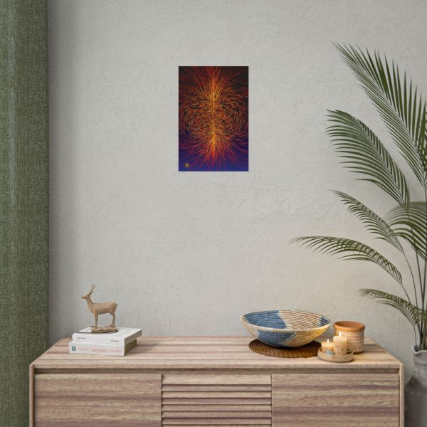 Rolled Poster: Twistor Sparks, Warm - Image 2