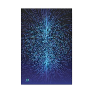 Large Canvas (1.25"): Twistor Sparks, Cool