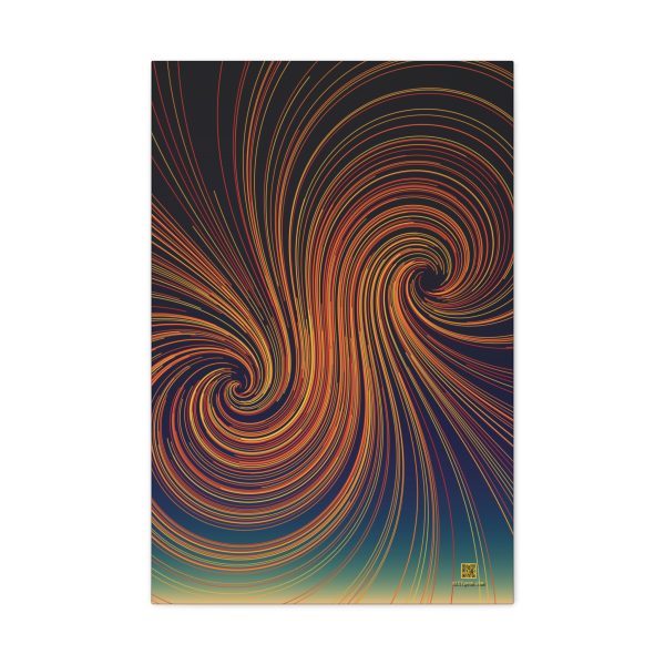 Large Canvas (1.25"): Polar Orbits, Dusk