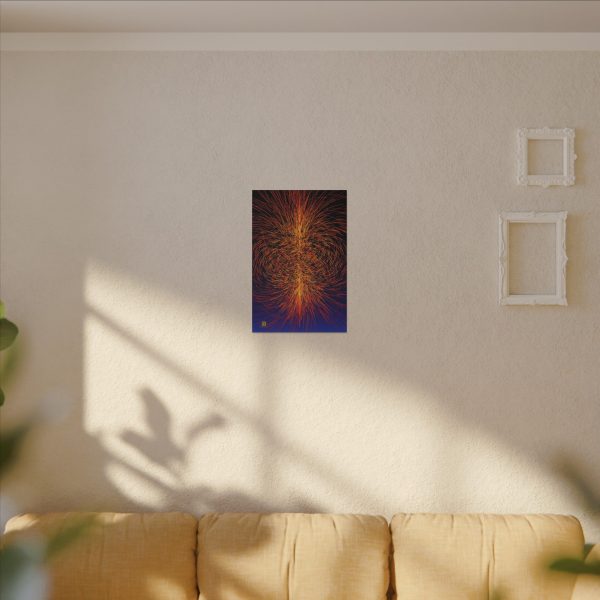 Canvas: Twistor Sparks, Warm - Image 8
