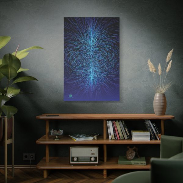 Large Canvas (1.25"): Twistor Sparks, Cool - Image 10