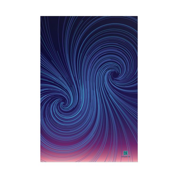 Rolled Poster: Polar Orbits, Dawn