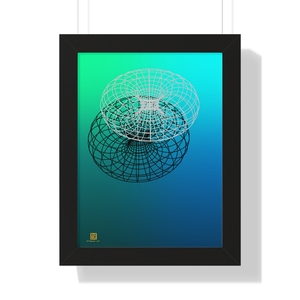Framed Poster: Floating