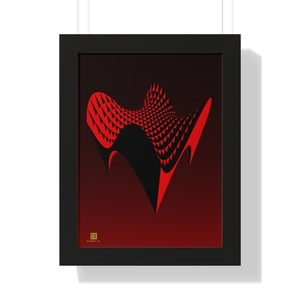 Framed Poster: Grieving
