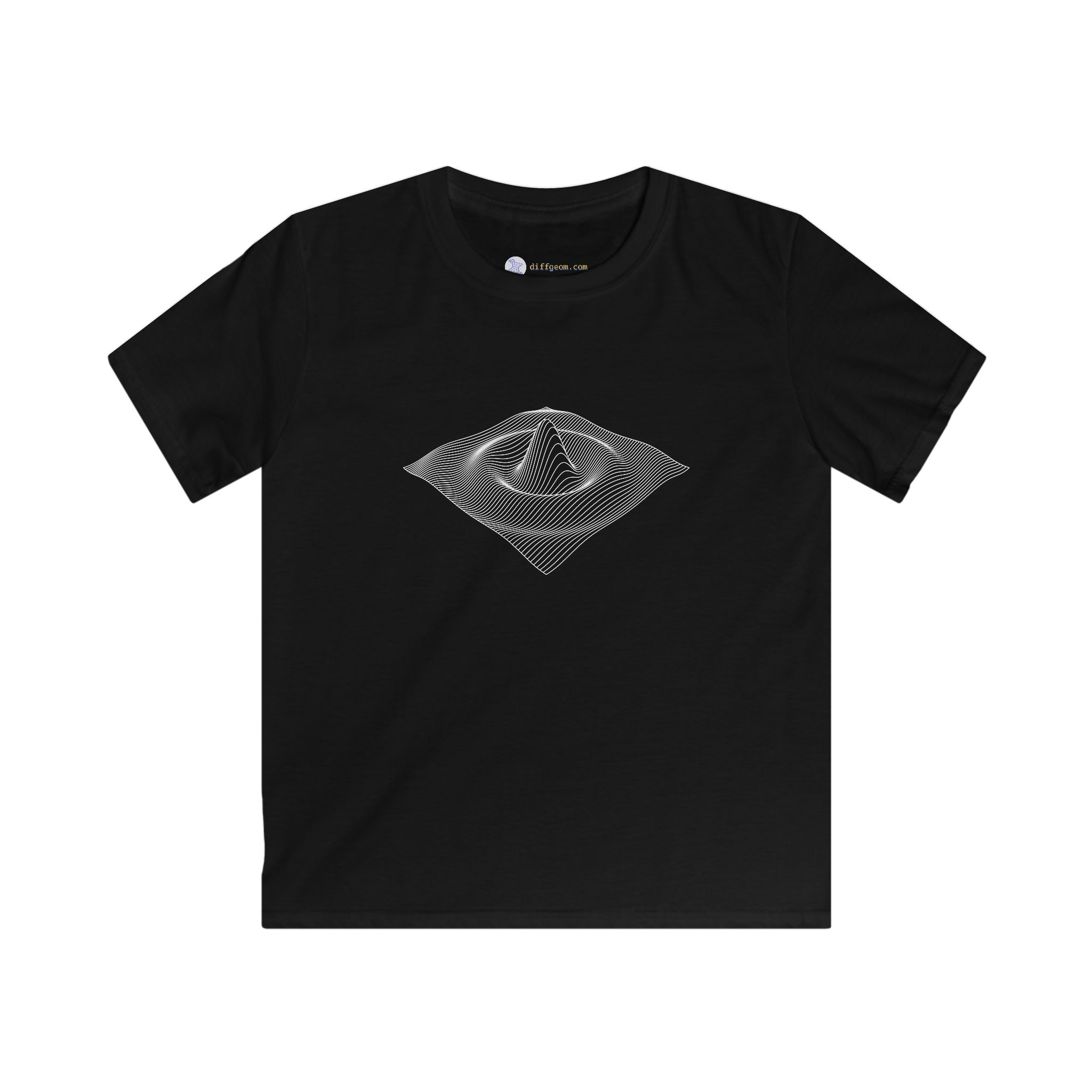 Kids Softstyle Tee: Splash - Image 8