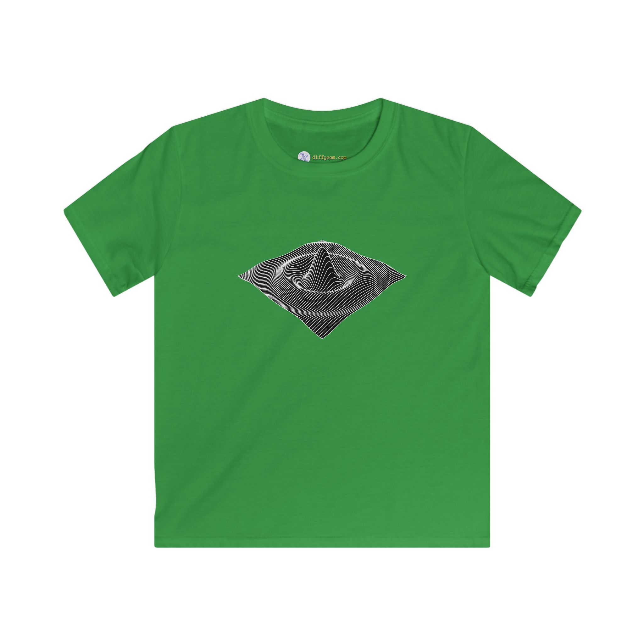 Kids Softstyle Tee: Splash - Image 3