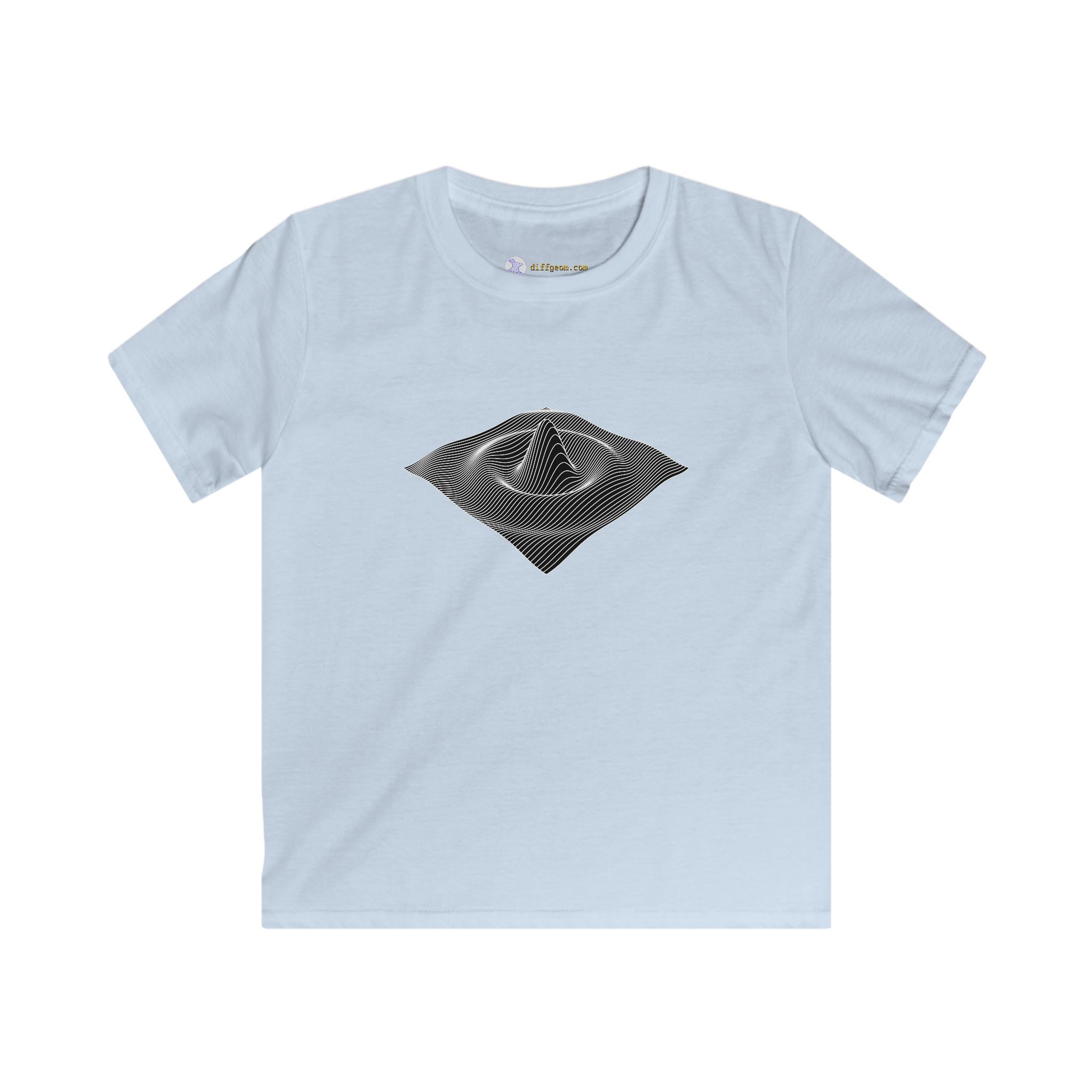Kids Softstyle Tee: Splash - Image 4