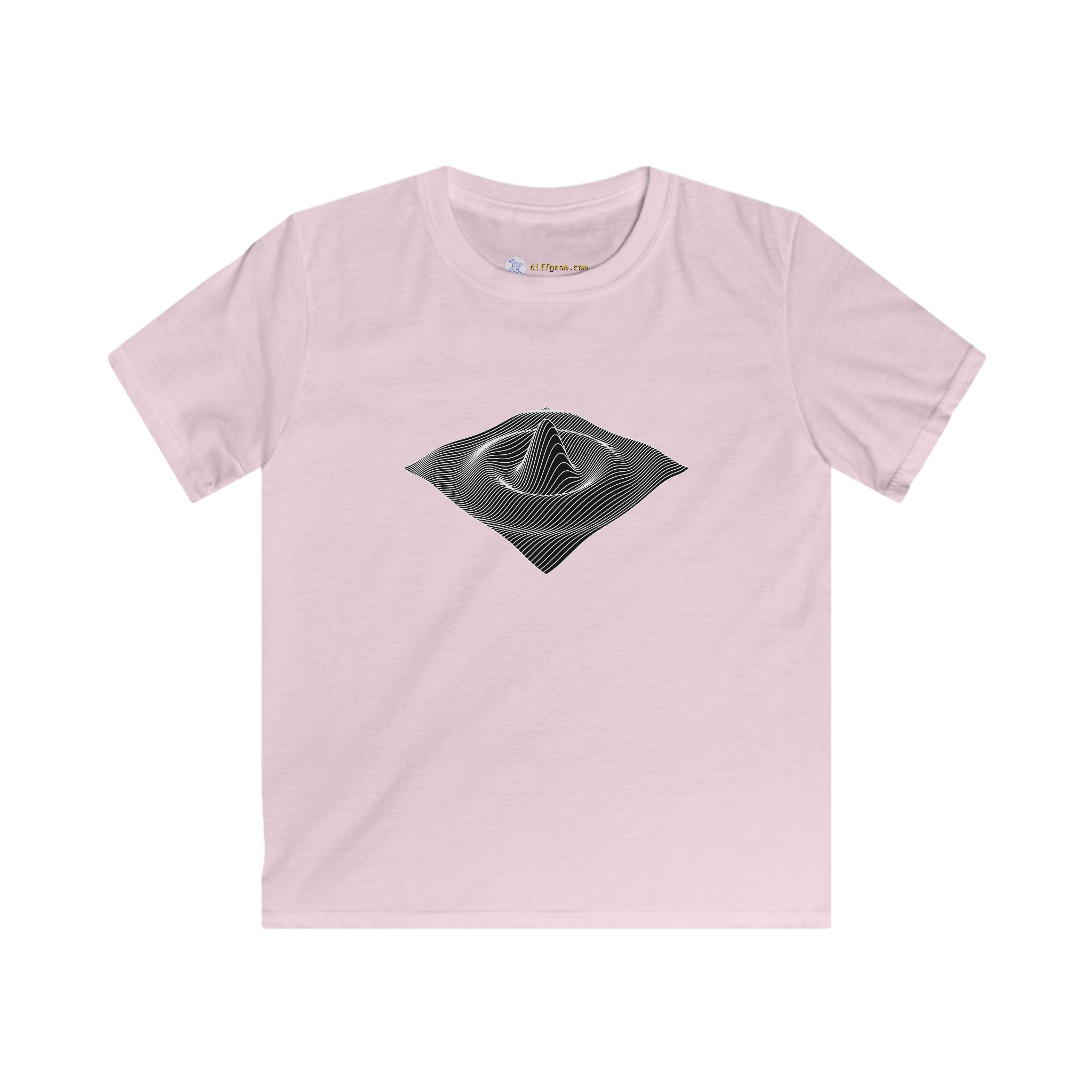 Kids Softstyle Tee: Splash - Image 6