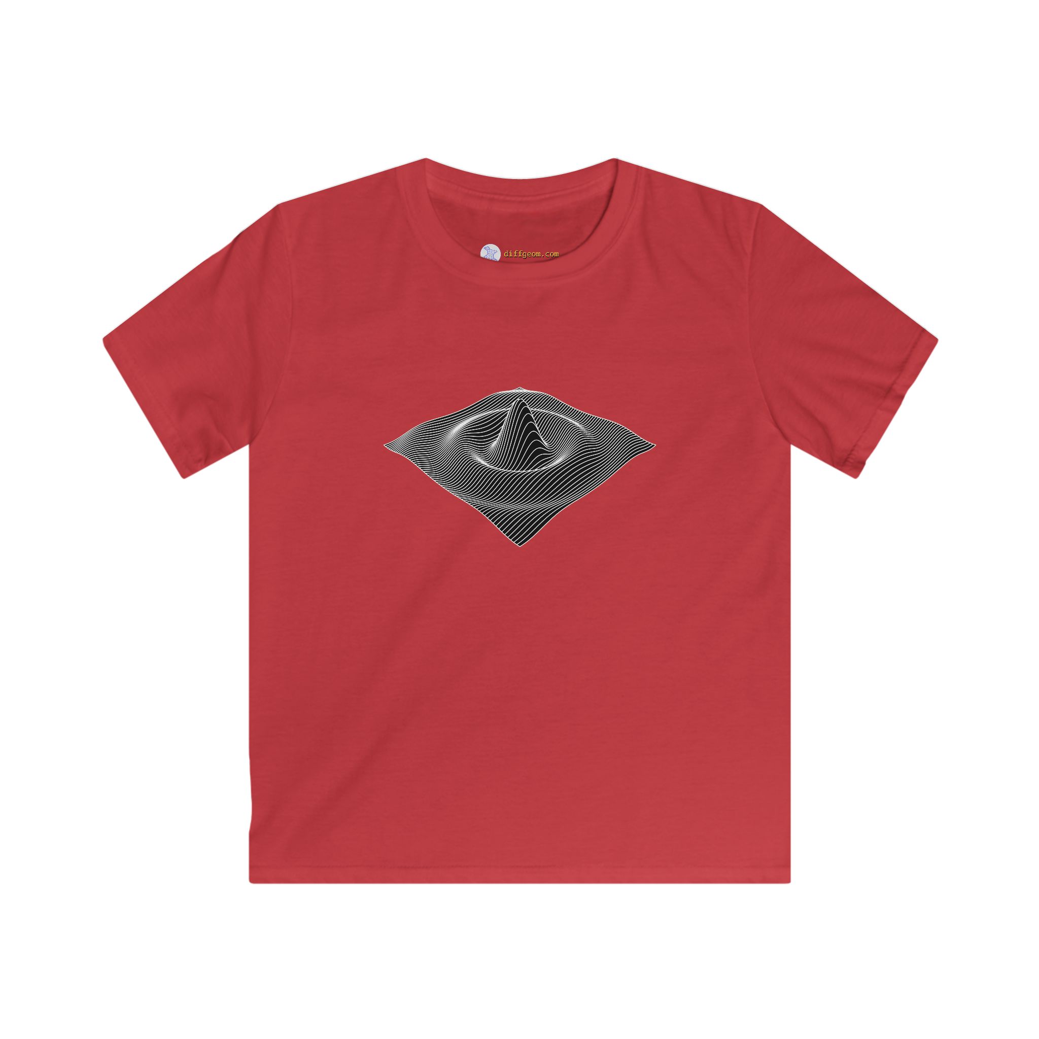 Kids Softstyle Tee: Splash - Image 7