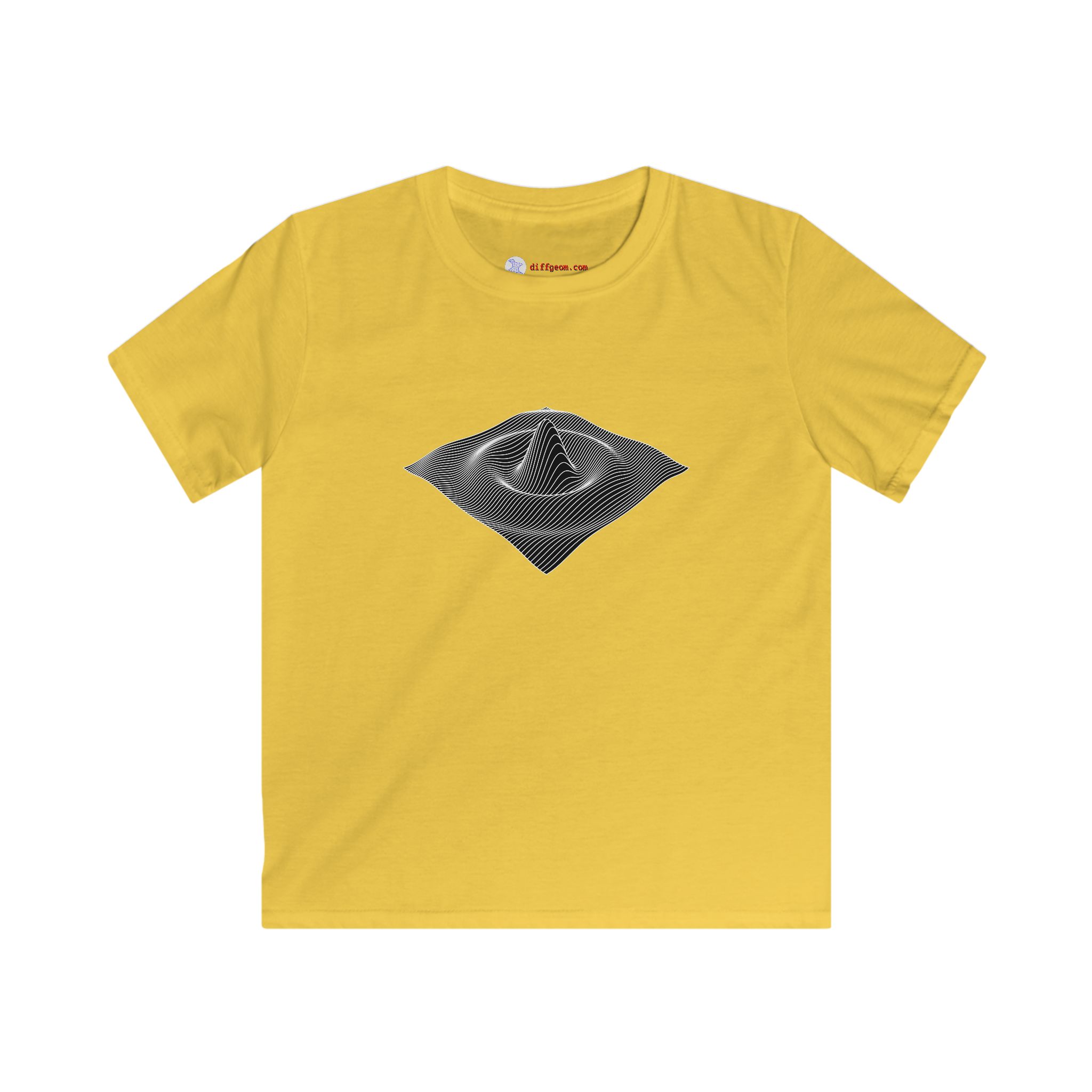 Kids Softstyle Tee: Splash - Image 2
