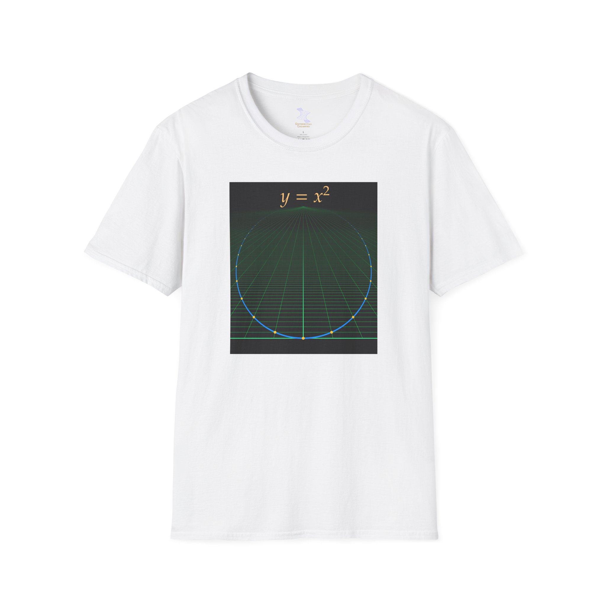 Unisex Softstyle T-Shirt: Parabolic Ascent
