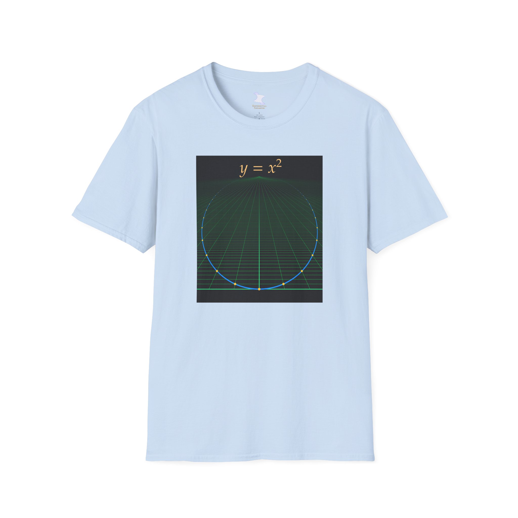Unisex Softstyle T-Shirt: Parabolic Ascent - Image 6