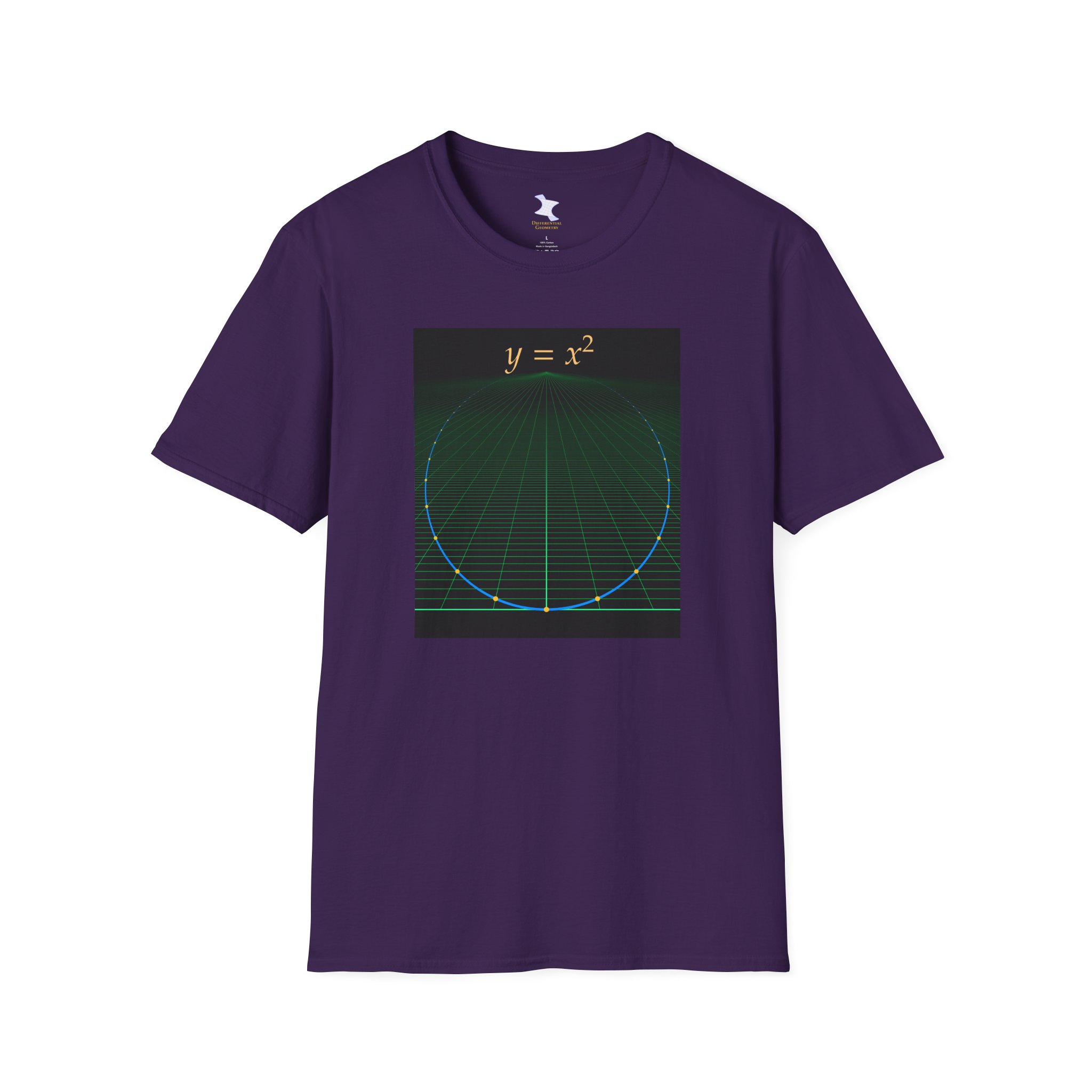 Unisex Softstyle T-Shirt: Parabolic Ascent - Image 9