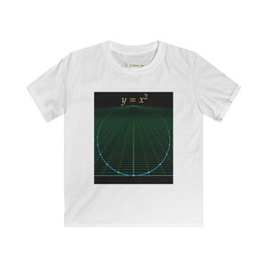 Kids Softstyle Tee: Parabolic Ascent