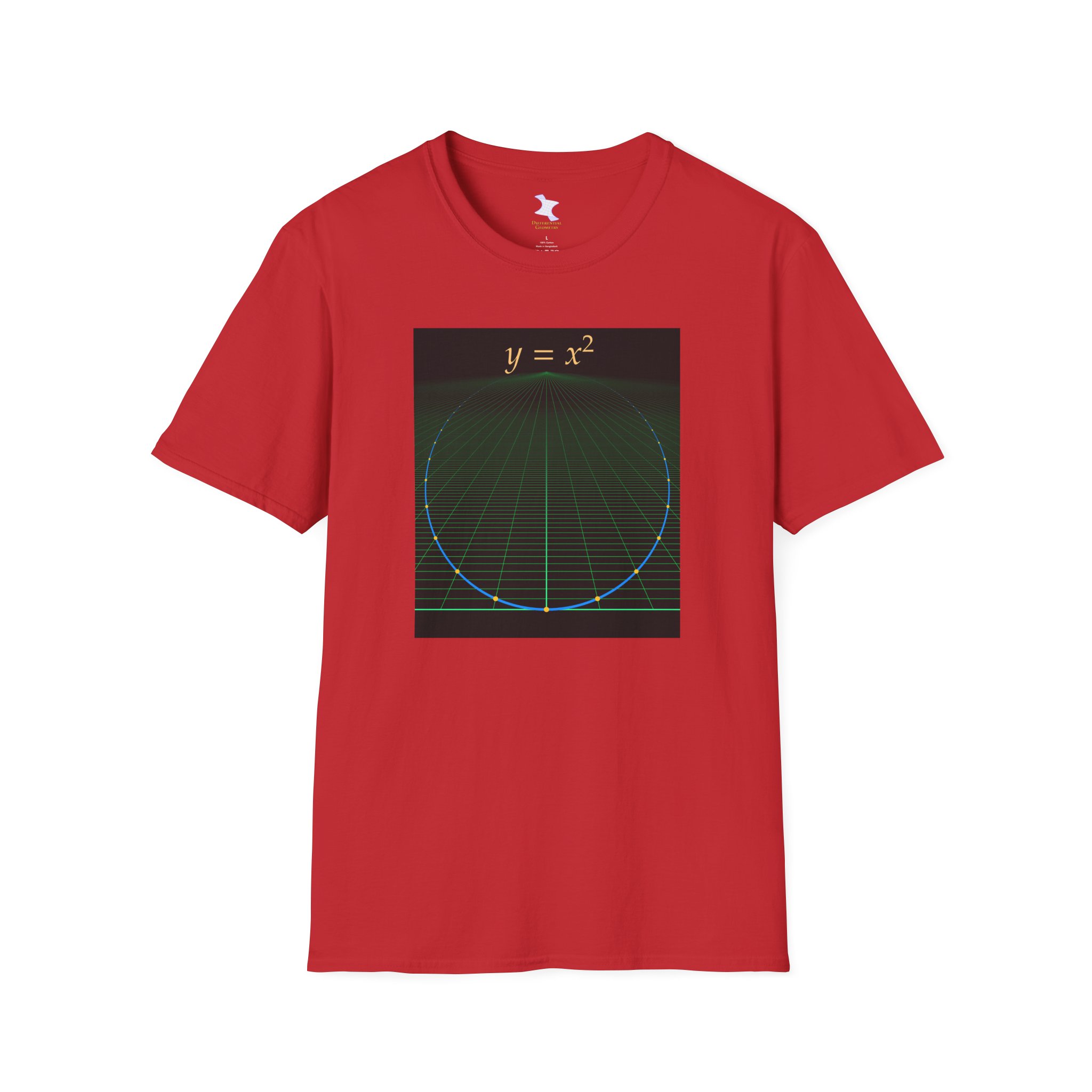Unisex Softstyle T-Shirt: Parabolic Ascent - Image 10