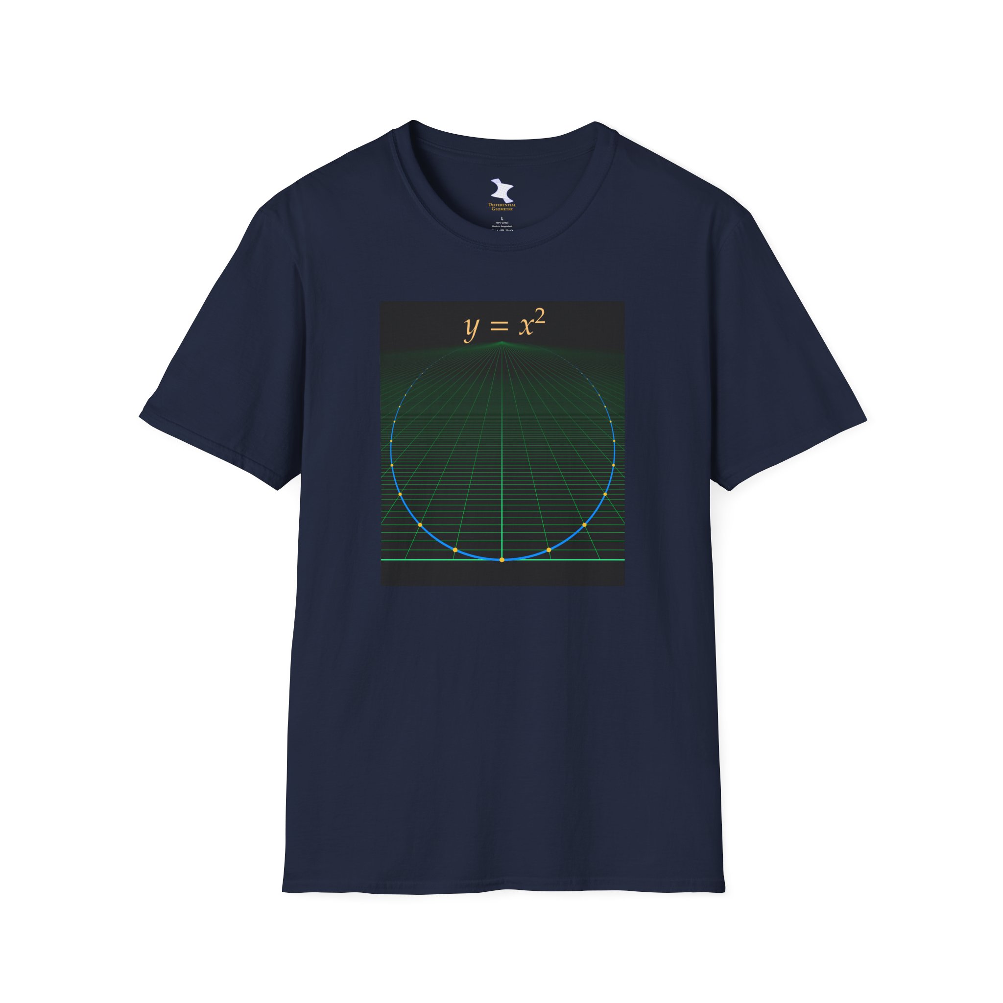 Unisex Softstyle T-Shirt: Parabolic Ascent - Image 8