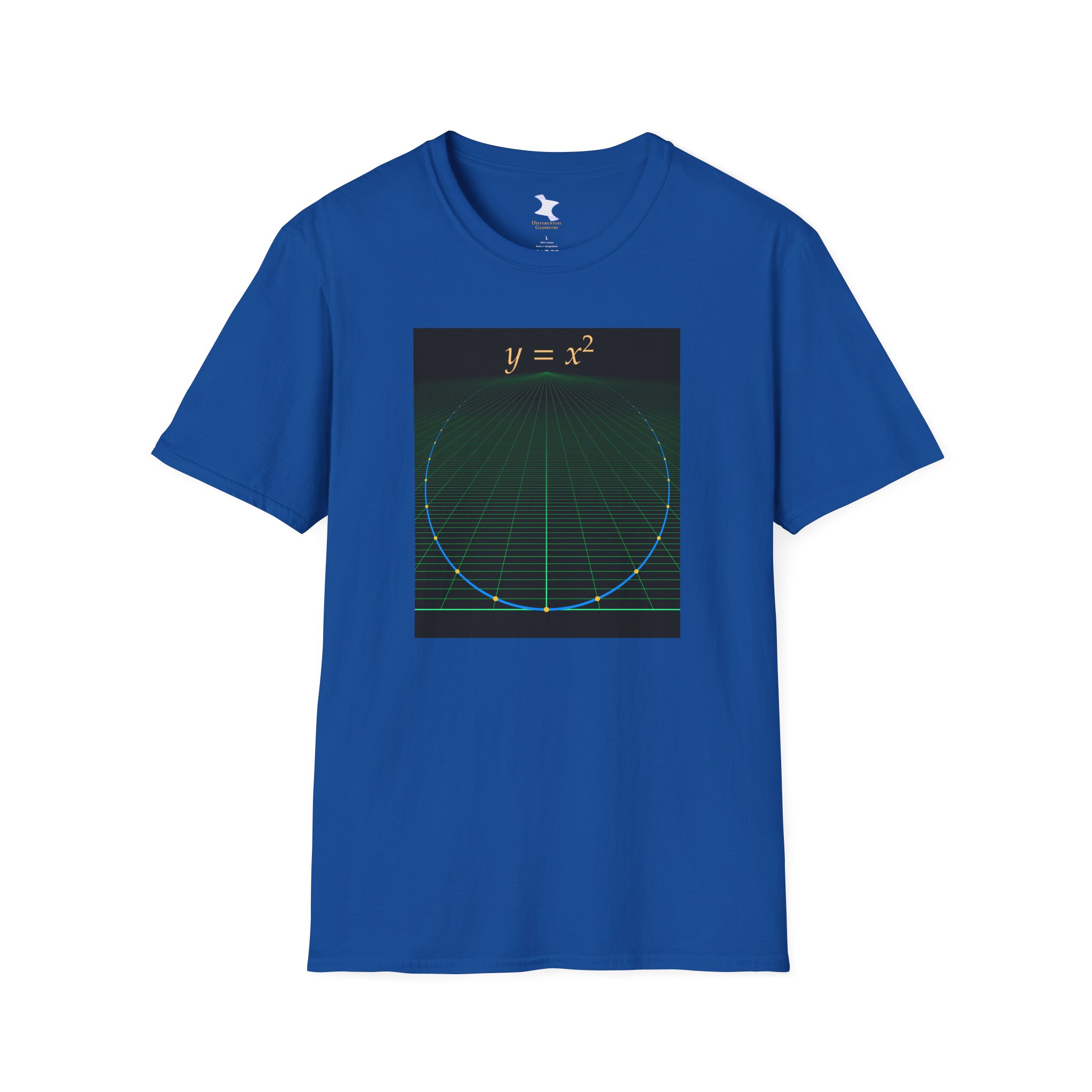 Unisex Softstyle T-Shirt: Parabolic Ascent - Image 7