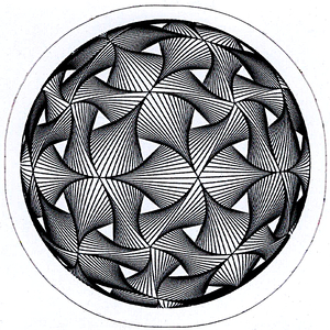 Vinyl Sticker 2-3/4" Diatom