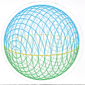Acetate Sticker 2-3/4" Hemispheres