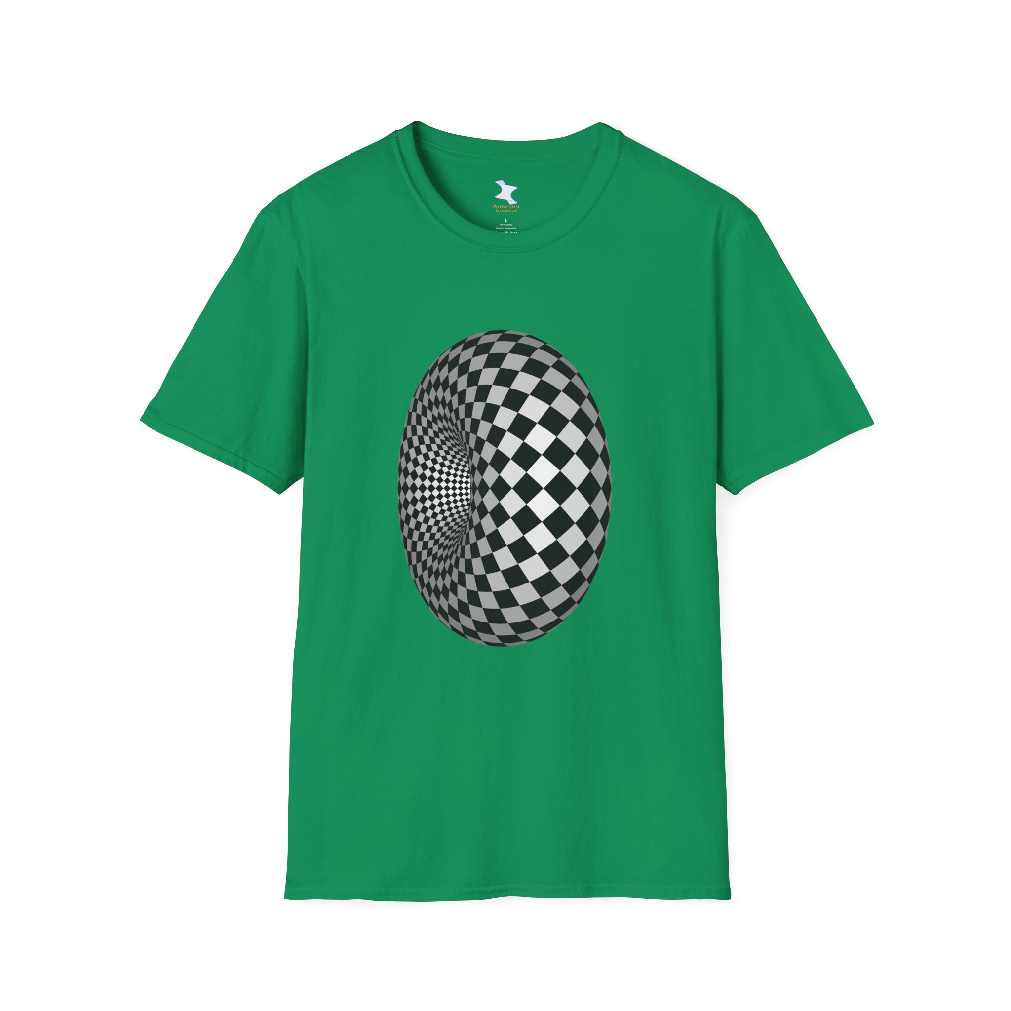 Unisex Softstyle T-Shirt: Checker Torus - Image 5
