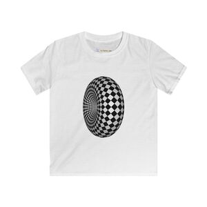 Kids Softstyle Tee: Checker Torus